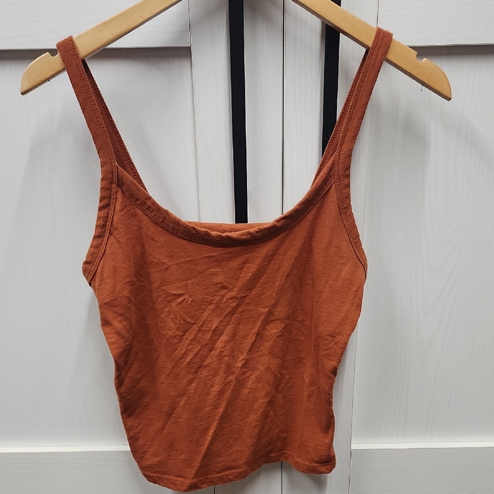 Wild Fable Burnt Orange Crop Top